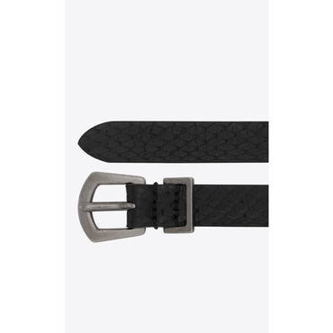 Ceinture Boucle Rock N Roll - Nero