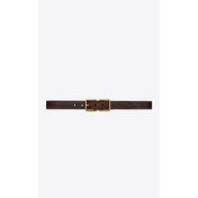 Ceinture Boucle Double Cadre - Cotto Dark Brown
