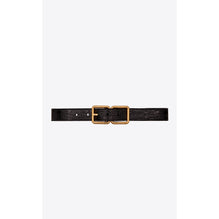 Ceinture Boucle Double Cadre - Nero