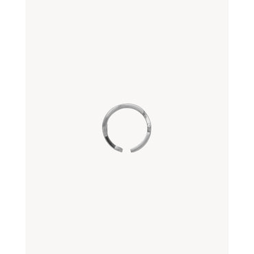 YSL Twist Ring - Palladium