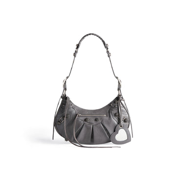 Le Cagole Shoulder Bag S - Dark Grey