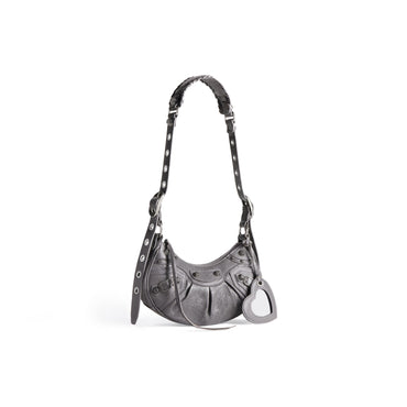 Le Cagole Shoulder Bag Xs - Dark Grey