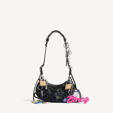 Le Cagole Shoulder Bag Xs - Black