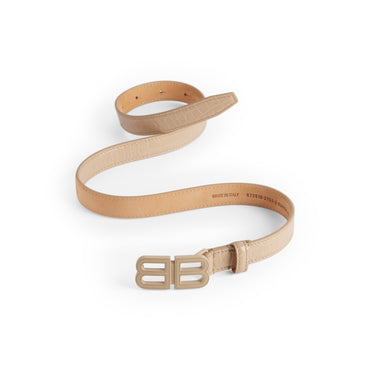BB Hourglass Thin Belt 20 - Warm Beige