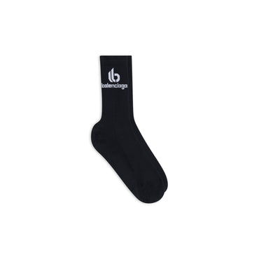 Socks Double B - Black/White
