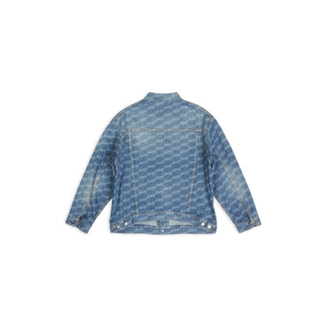 Large Fit Jacket - Blu Authentic Ring W