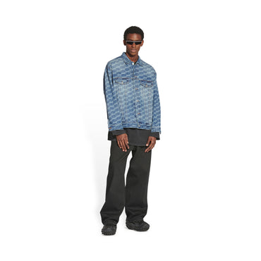 Large Fit Jacket - Blue Authentic Ring