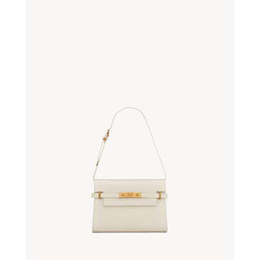 Small Manhattan Shoulder Bag - Crema Soft