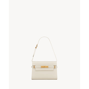 Small Manhattan Shoulder Bag - Crema Soft