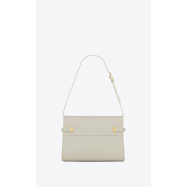 Small Manhattan Shoulder Bag - Crema Soft