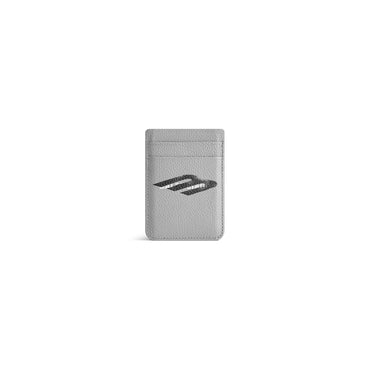 Cash Iphone Magnet Card Holder - Heather Grey