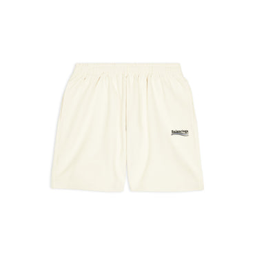Sweat Shorts - Cream/Black/Blue