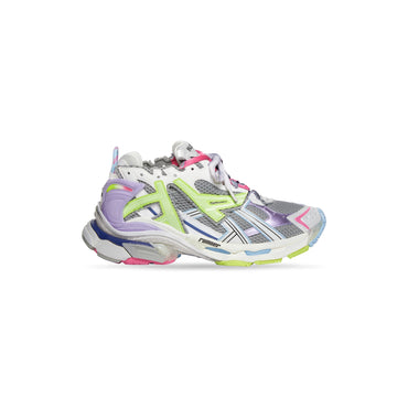 Runner Sneaker - Gre/Lil/Yel F/Bl/W/B