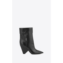 Niki Booties - Nero Lamb Leather