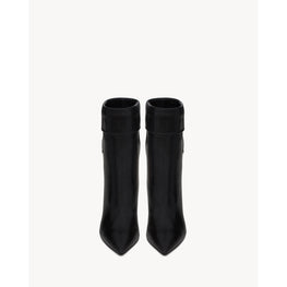 Niki 85 Booties In Anilflex Ch - Black