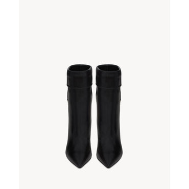 Niki Booties - Nero Lamb Leather