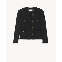 veste TWEED DIAMANT - NERO/NERO