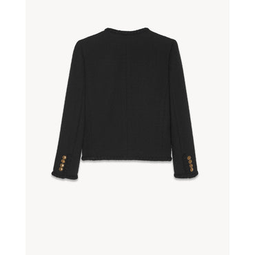 veste TWEED DIAMANT - NERO/NERO