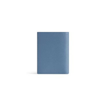 Cash Vertical Bifold Wallet - Blue Grey/L White