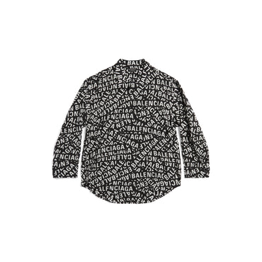 Long Sleeve Minimal Shirt - Black/White