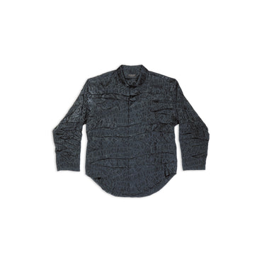 Long Sleeve Minimal Shirt - Black