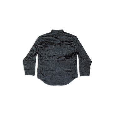 Long Sleeve Minimal Shirt - Black