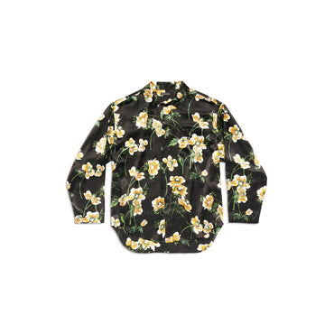 Long Sleeve Minimal Shirt - Black/Yellow