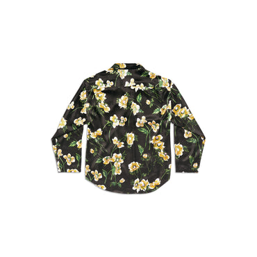 Long Sleeve Minimal Shirt - Black/Yellow
