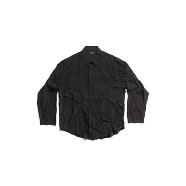 Long Sleeve Minimal Shirt - Black