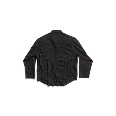 Long Sleeve Minimal Shirt - Black