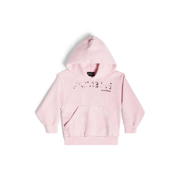 Hoodie Classic - Faded Pink/Black