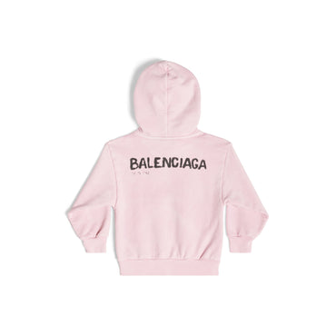 Hoodie Classic - Faded Pink/Black