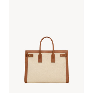 YSL BV THIN L SDJ W_NEW GRAZ F - BEIGE/SEA SALT/BRICK