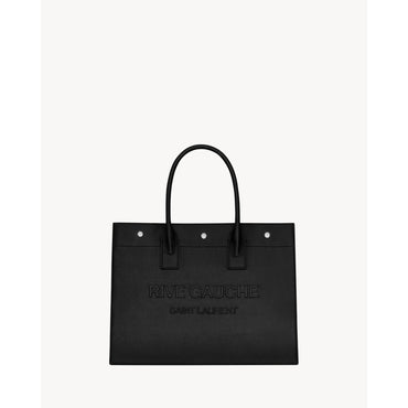 YSL BV RG TOTE S VITELLO GRUNG - NERO/SILVER