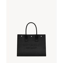 YSL BV RG TOTE S VITELLO GRUNG - NERO/NERO