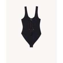 MAILLOT SAHARIENNE LYCRA LOURD - NERO/NERO