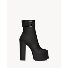 CHERRY 95 BOOTIE VIT PIUMA - NERO/NERO