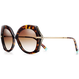 68798620 - Whtlf Irreg Havana Brwn Sunglasses