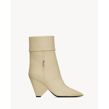 NIKI 85 BOOTIE VIT. PIUMA - REAL BEIGE