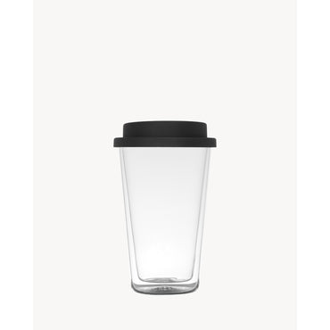 MUG TO GO-GLASS GLASS/SILICONE - NA