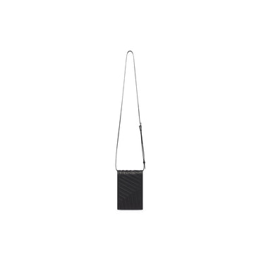 Car Phone Holder On Strap - Black