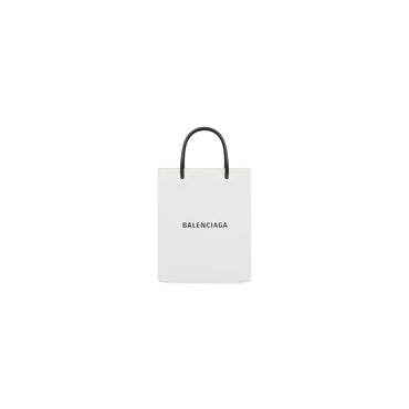 Shopping Phone Holder Enlarged - White