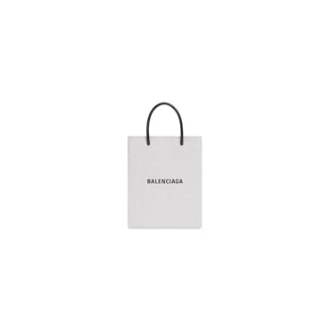 Shopping Phone Holder Enlarged - Silver