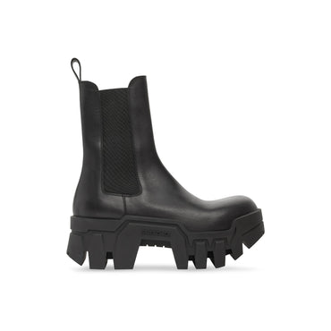 Bulldozer Chelsea Boot Veg Lea - Black