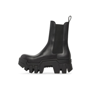 Bulldozer Chelsea Boot Veg Lea - Black