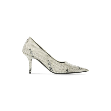 Sqr.Knf.Bb Pump M80 Strass All - Crystal /Black