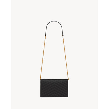 Envelope Chain Wallet - Nero