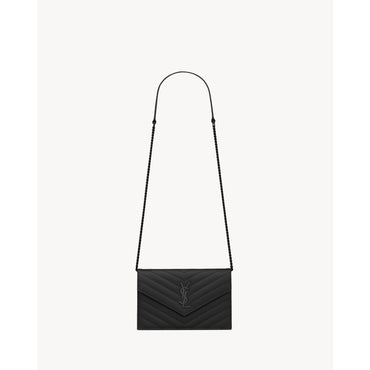 Envelope Chain Wallet - Nero