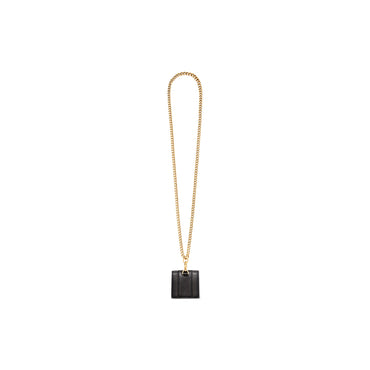 Hourglass Airpods Hold W/Chain - Black