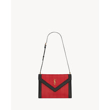 Medium Gaby Satchel - Dk Cherry/Nero
